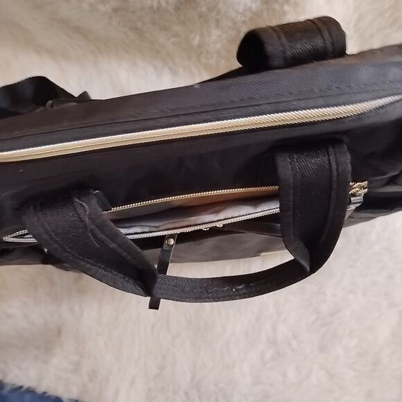 Skip Hop Solid Black Backpack Diaper Bag Pockets Baby Toddler - Picture 15 of 16